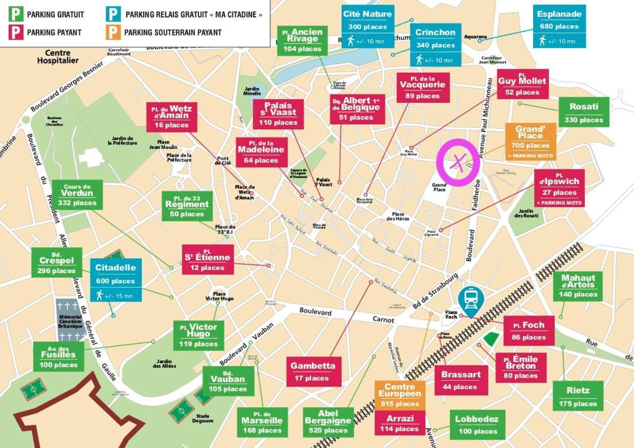Au Coeur De La Grand Place Arras Ngoại thất bức ảnh